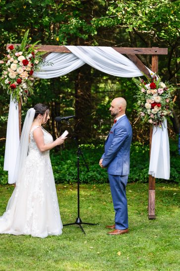 A Beautiful Backyard Wedding