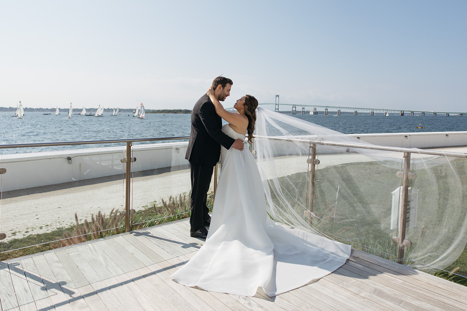 A Stunning Newport Harbor Wedding